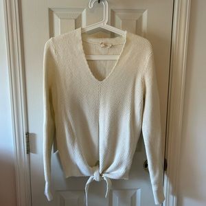 Anthropologie v neck sweater